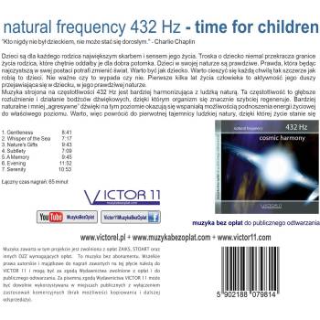 TIME FOR CHILDREN - 432 HZ. Muzyka na CD z licencją
